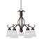 Maxim Basix 5-Light Chandelier 10124FTOI - alternate 1